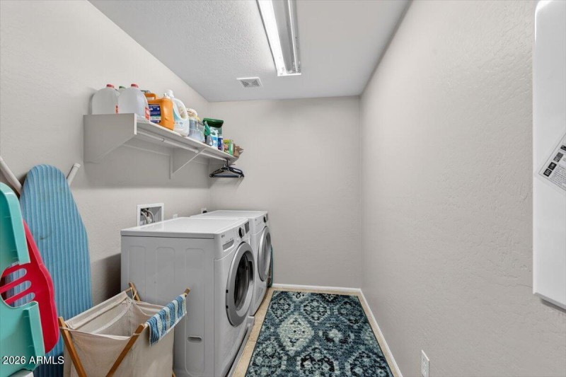 Laundry Room with Washer Dryer