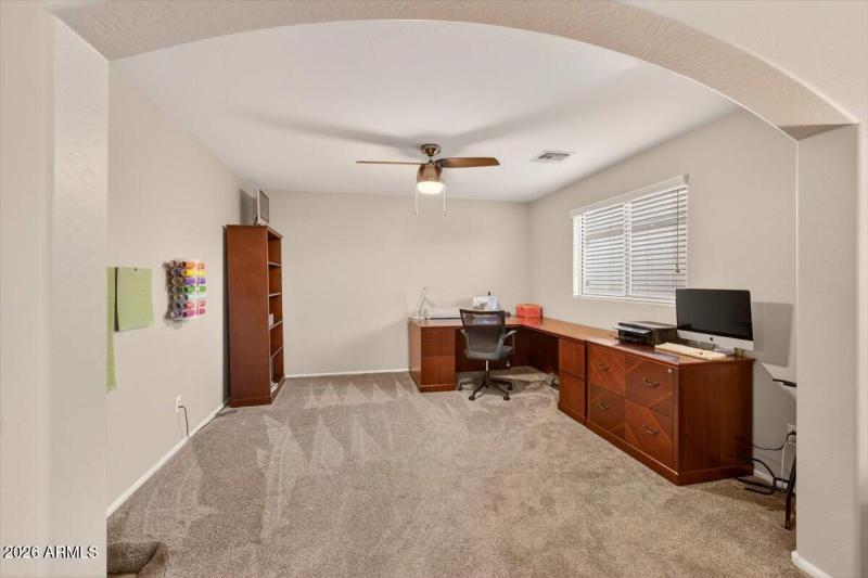 Private Home Office Workspace