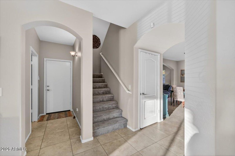 Entryway and Staircase View