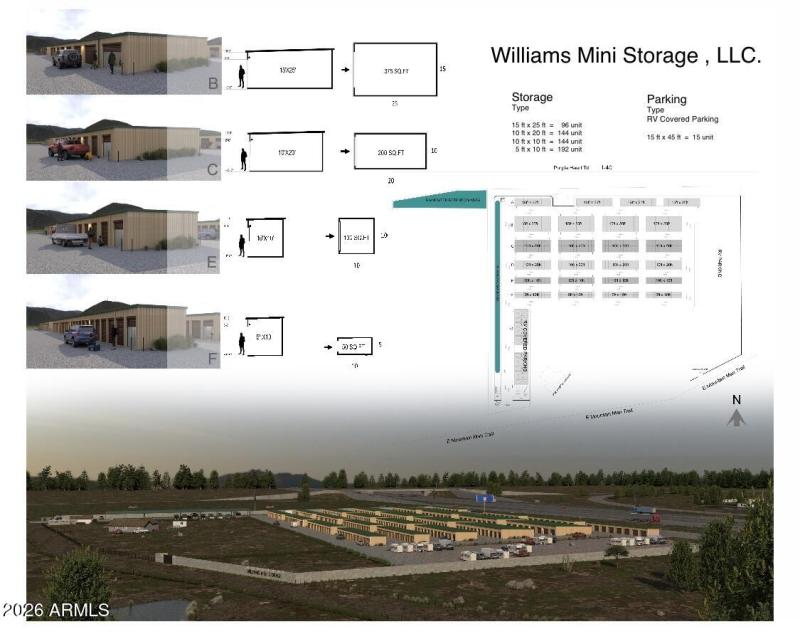 Rendering Draft Williams mini-storage