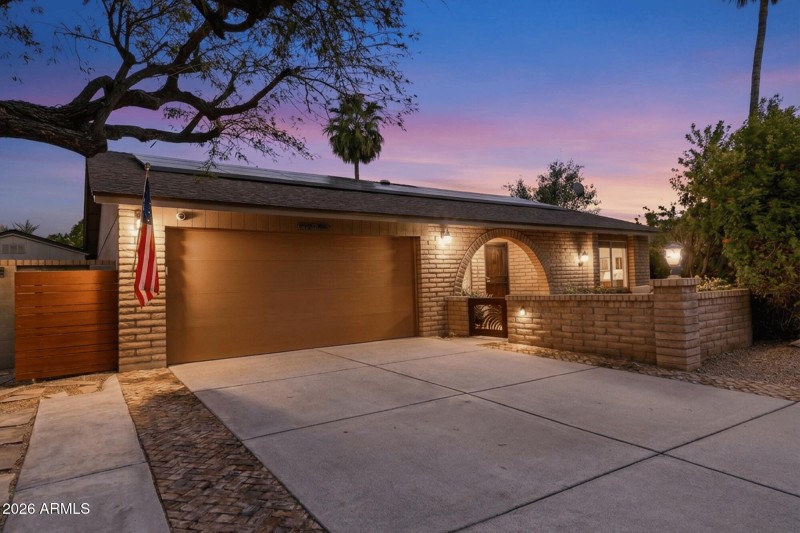 Front Exterior Twilight