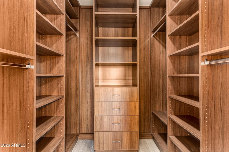 Primary Walk in closet