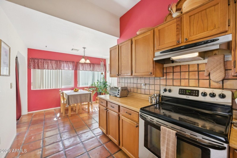 Views towards dining