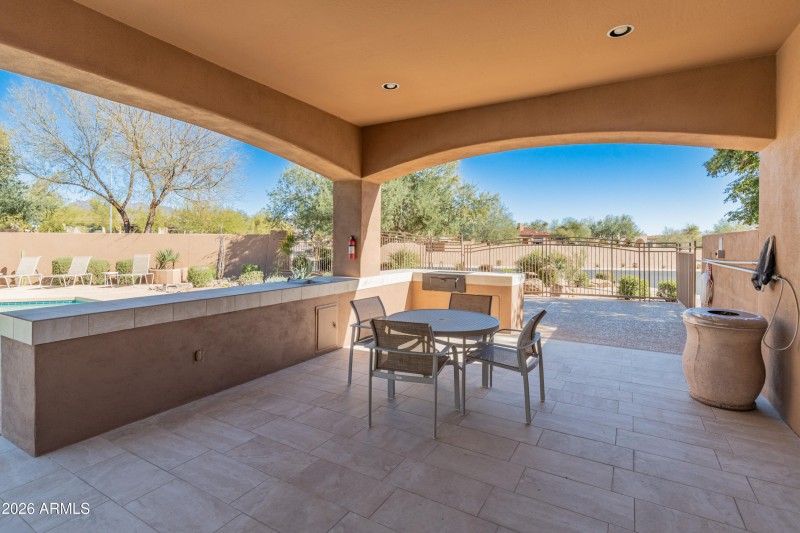 Community pool seating