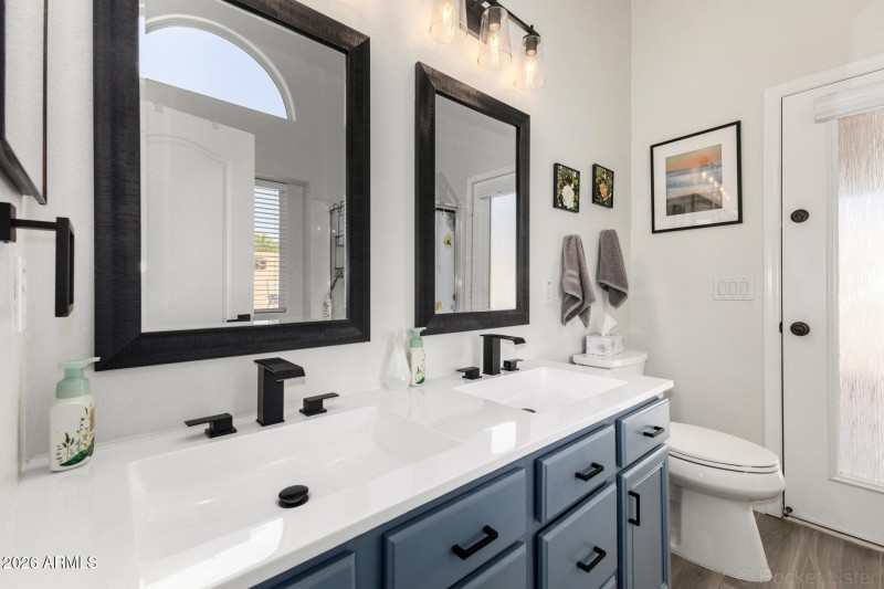 Primary bathroom vanity