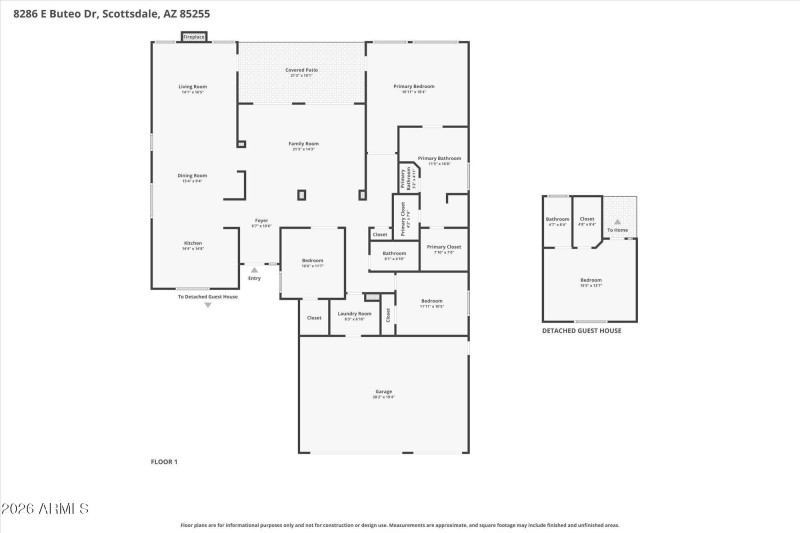 Combined floor plan