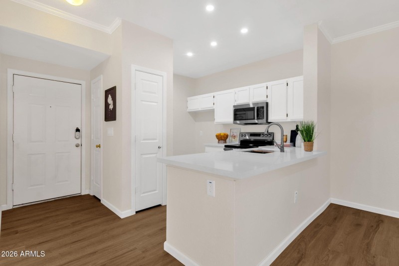 Newly renovated kitchen