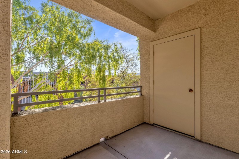 Private Balcony & Storage