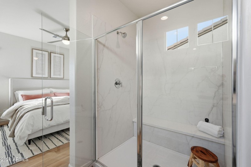 Primary Bath Walk in Shower