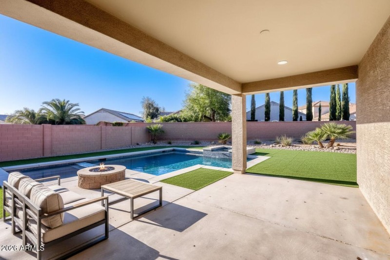 Backyard- digitally rendered