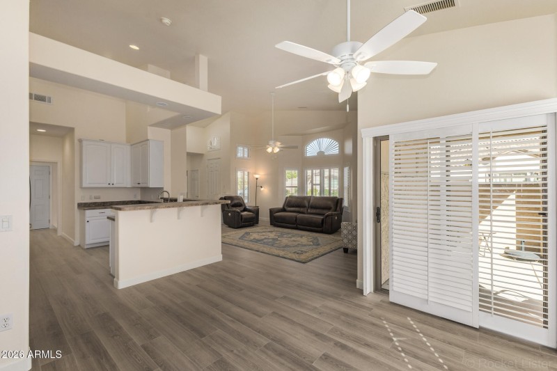 Open to the Kitchen and Great Room