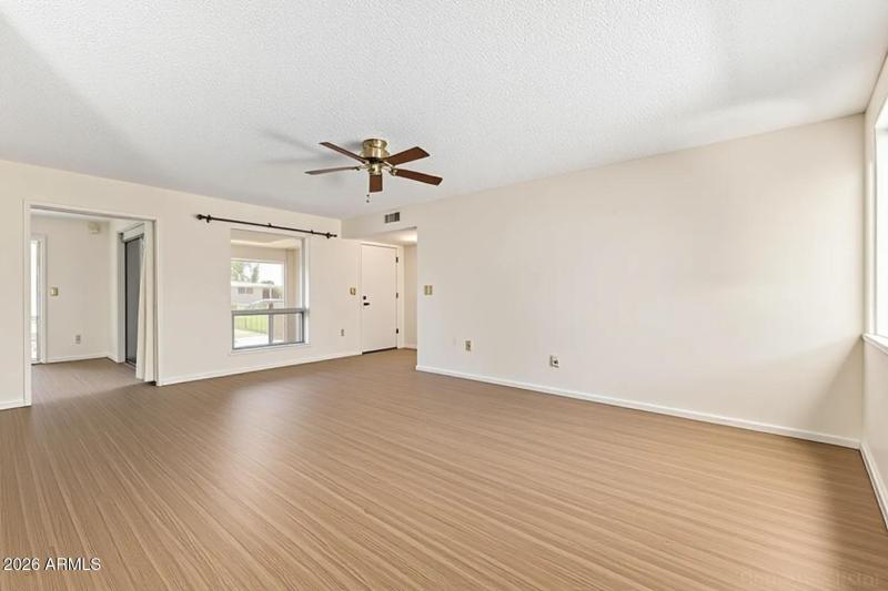 Living Room Virtually Staged Empty 2