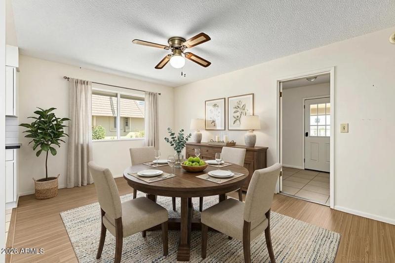 Dining Room Virtually Stage