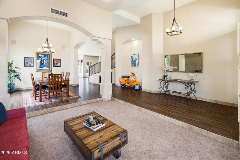 Living & Dining rooms