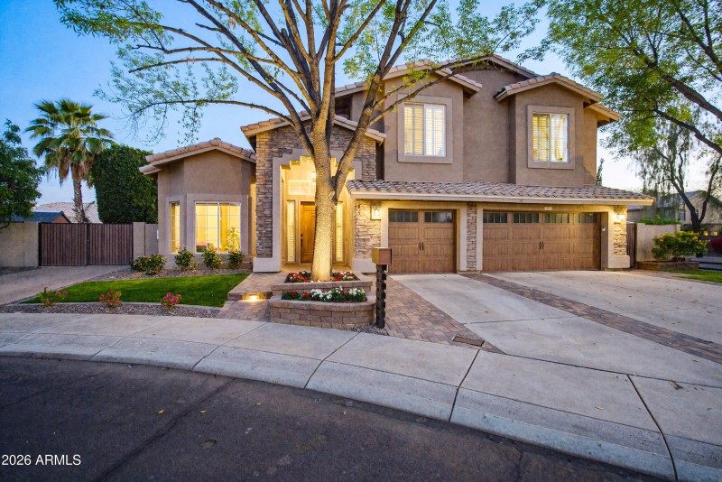 Front Exterior twilight