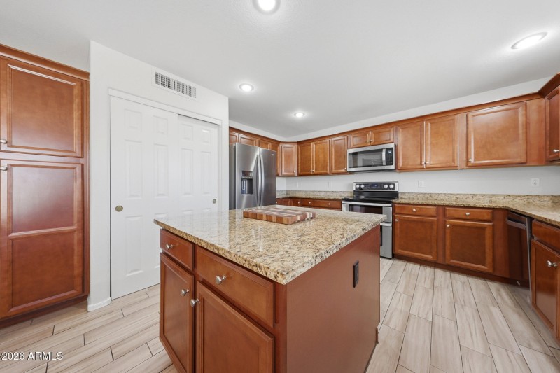 Kitchen - See ample wall pantry