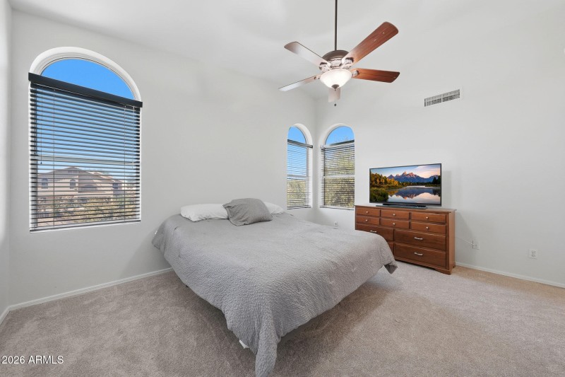 Master bedroom - tons of natural light!