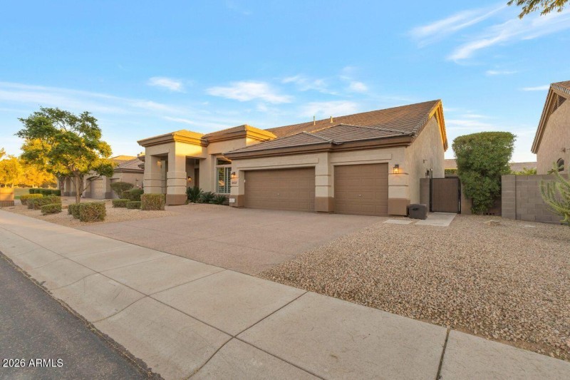 3-Car garage epoxy flooring & storage.