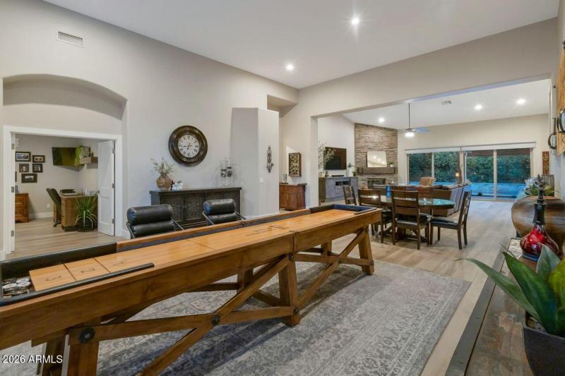 Ample space for formal or casual living.