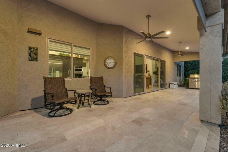 Barbeque & entertainment options.