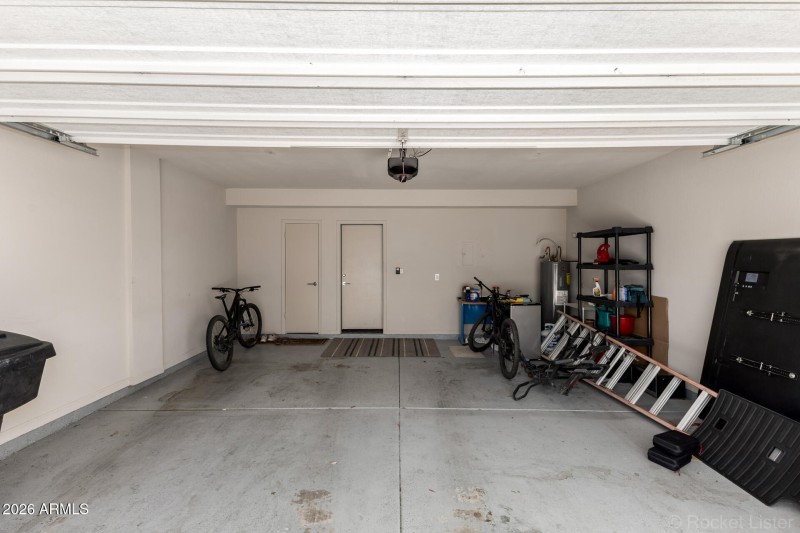Full sized 2 car garage