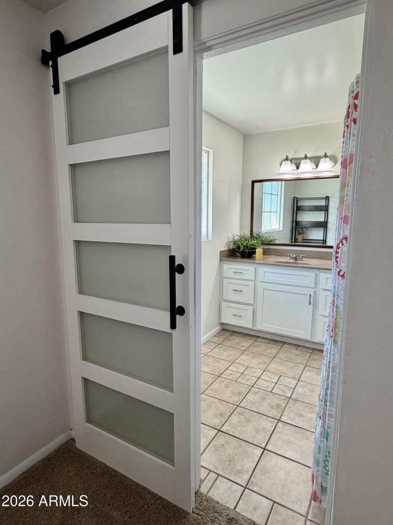 Master bath entrance