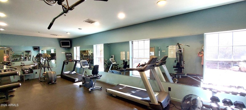 Clubhouse Fitness Room