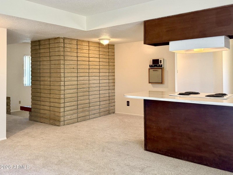 Secondary Living Area with dining