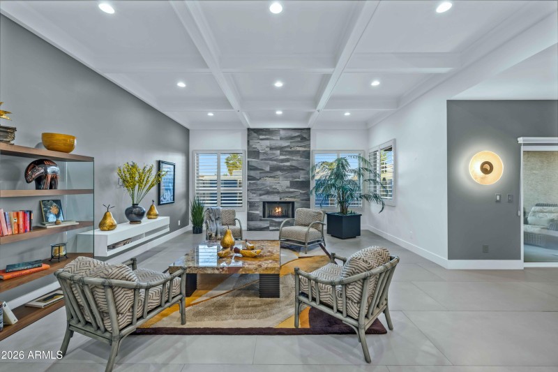 GREAT ROOM REMODEL FIREPLACE