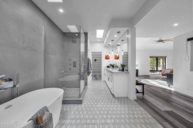 REMODELED MASTER BATHROOM