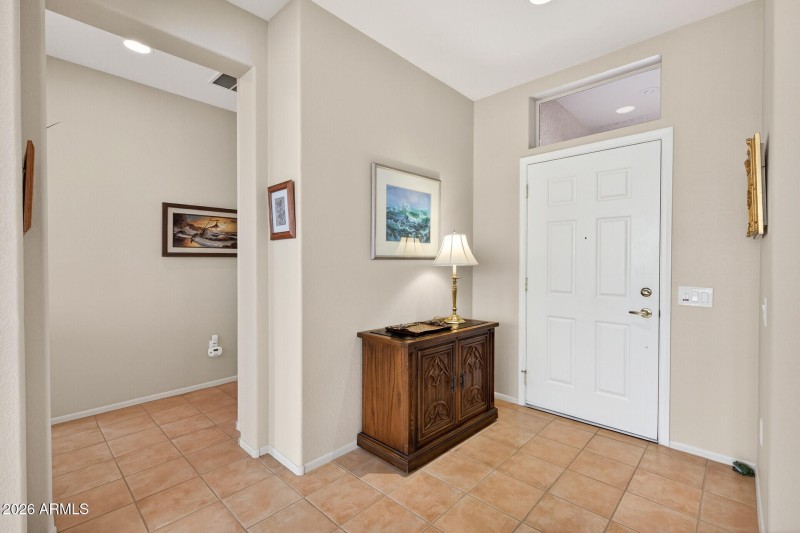 Front Entry as you exit