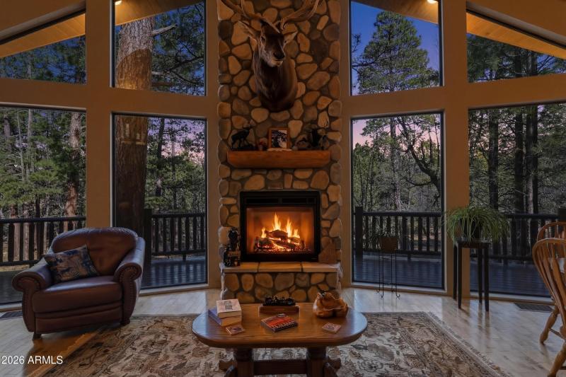 12 Wall of window and fire