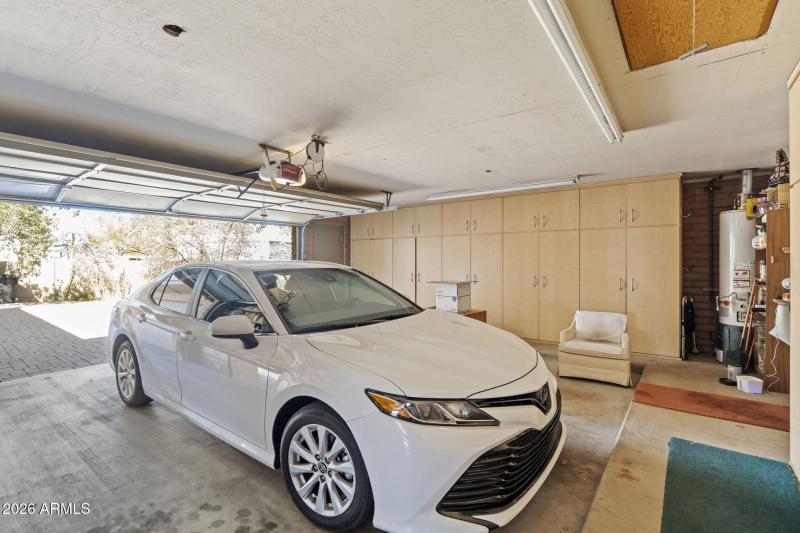 Wall of Storage Cabinets