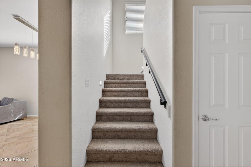 Stairs to Upper Level