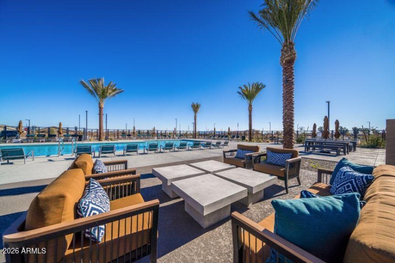 Lounge Chairs at Pool
