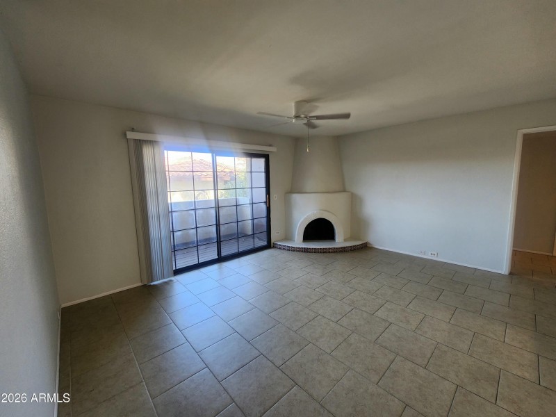 Wood Burning Fireplace