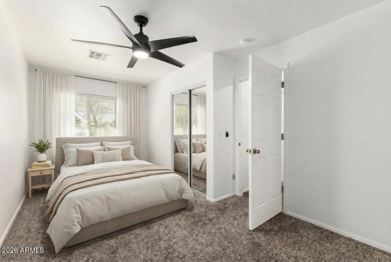 Downstairs Bedroom w/ private bathroom