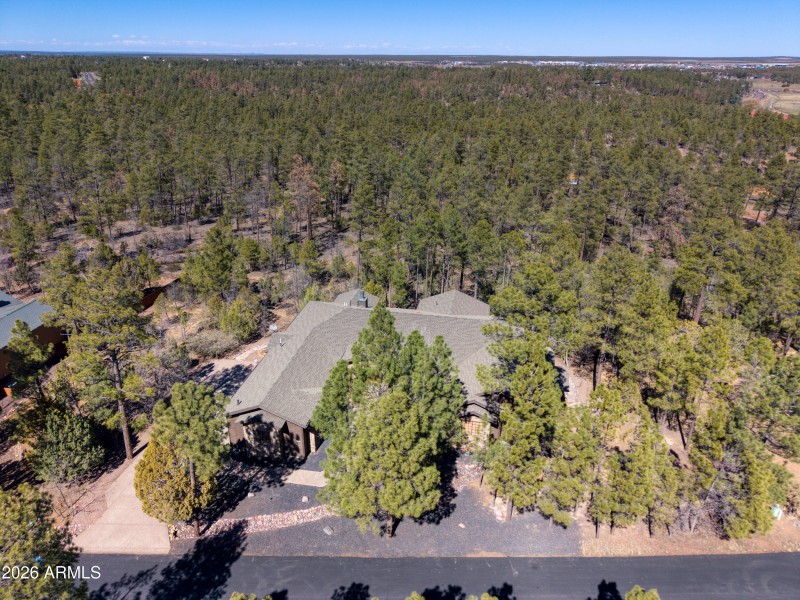 Aerial Front of Home