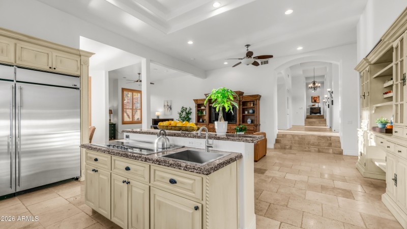 Custom kitchen island