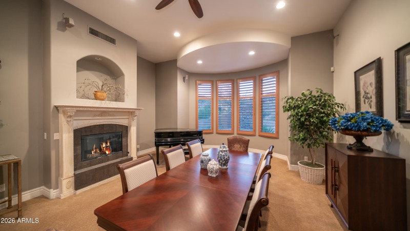 Formal living and dining