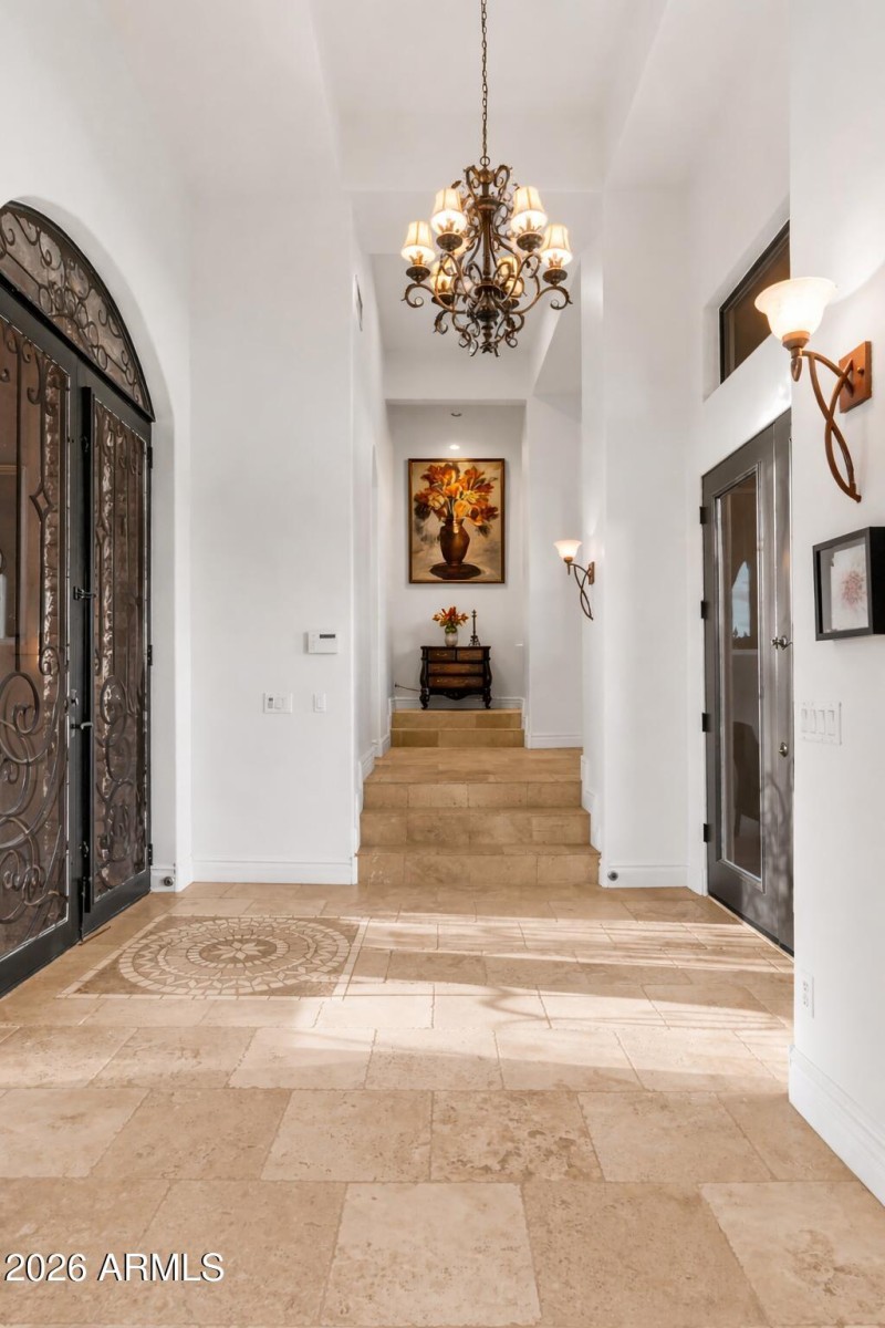 Entry hallway