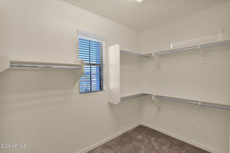 Walk-in Closet in Primary