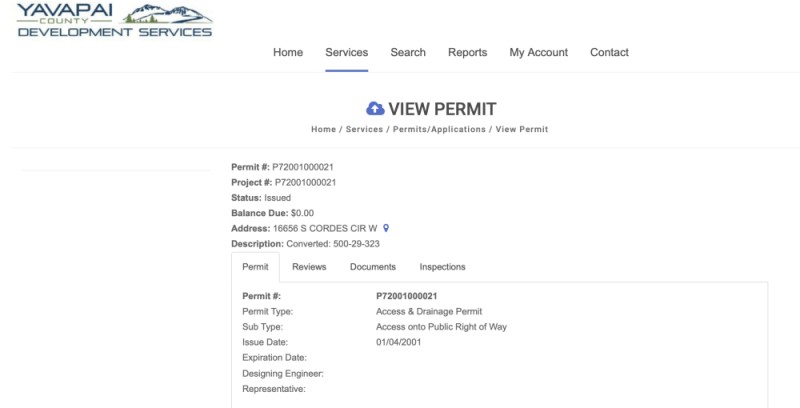 DRIVE & CULVERT PERMIT