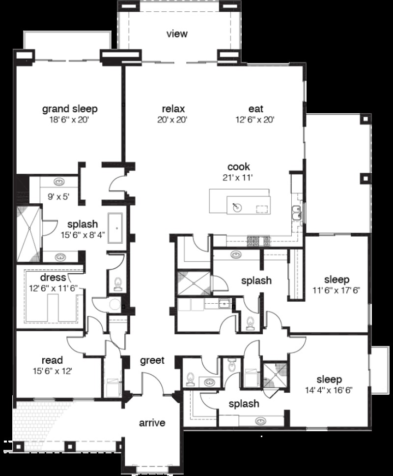 Unbranded Floorplan