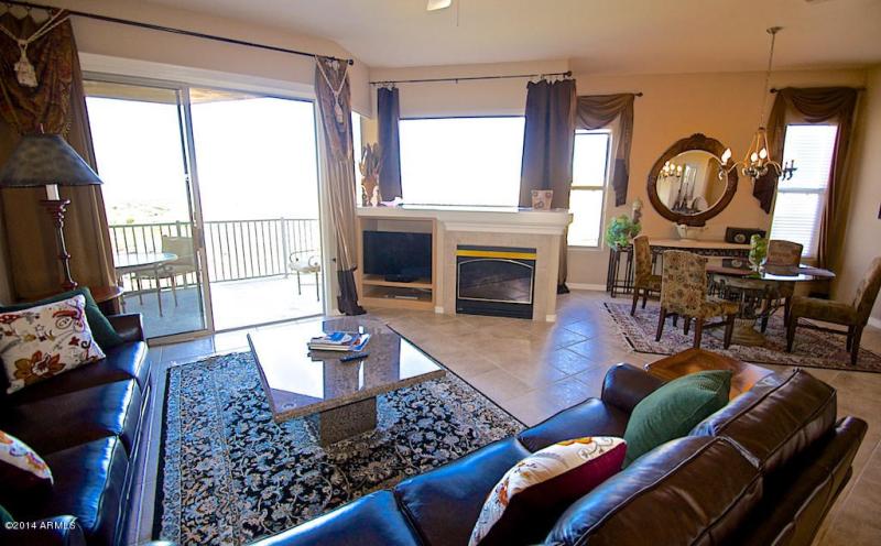 living room into patio