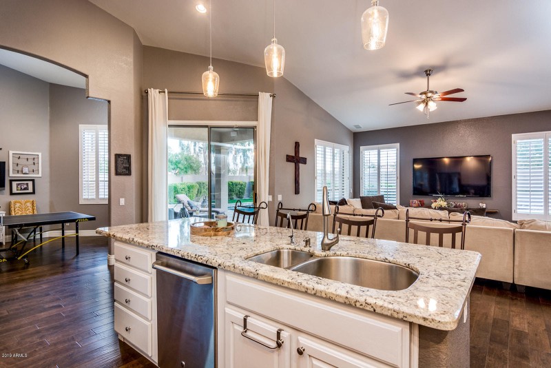 Kitchen Open to Great Room