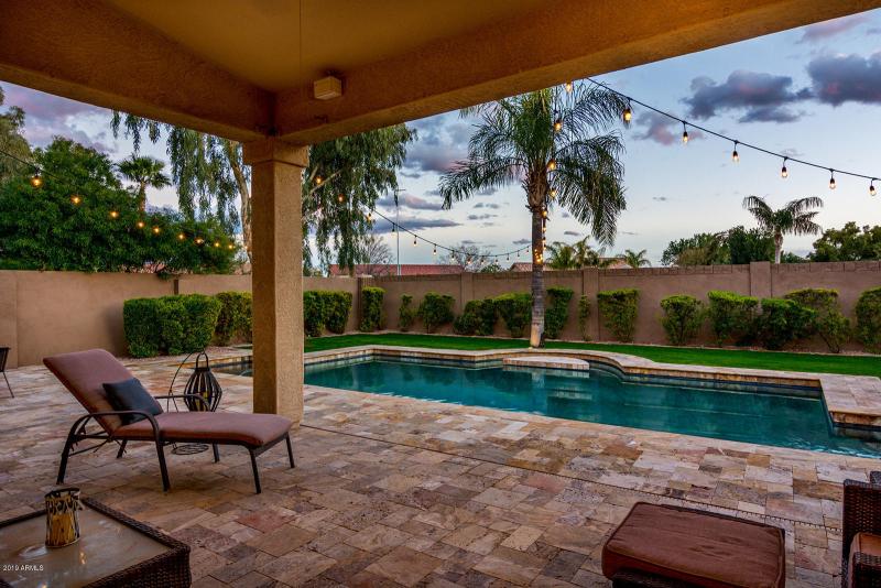 Covered Patio and Pool