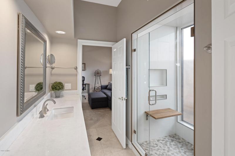 Upgraded Jack and Jill Bathroom