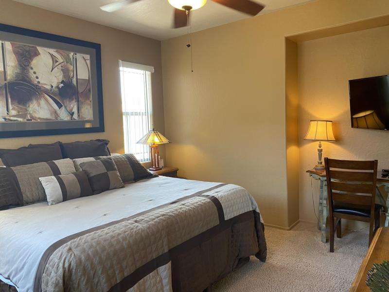 Bedroom with King Size Bed