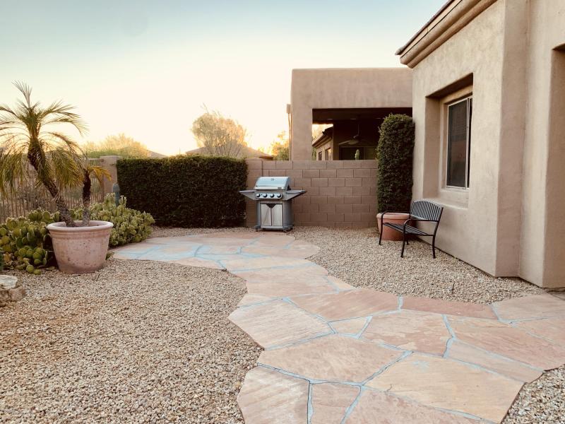 Beautiful desert surroundings